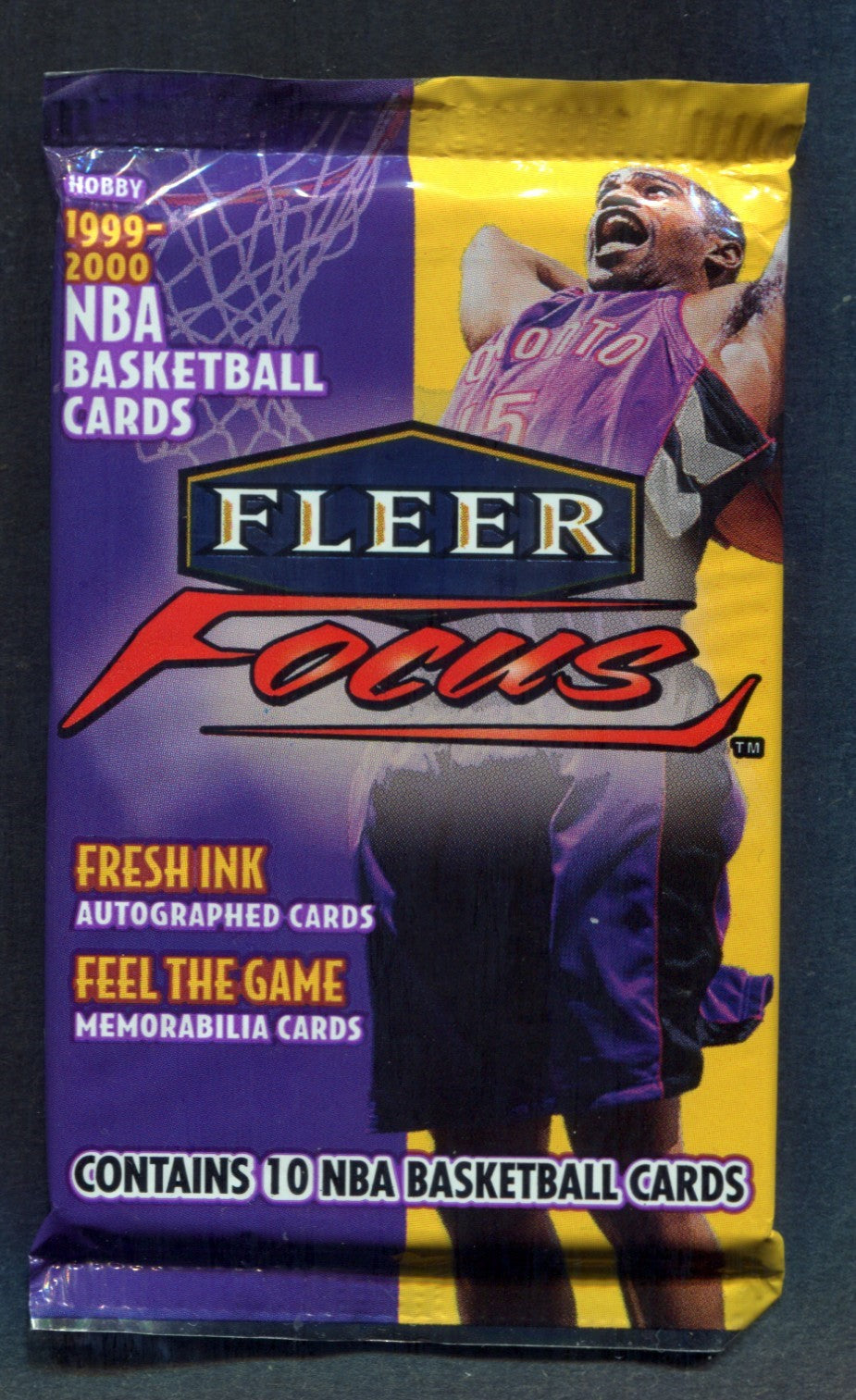 1999/00 Fleer Focus Basketball Unopened Pack (Hobby) (10)