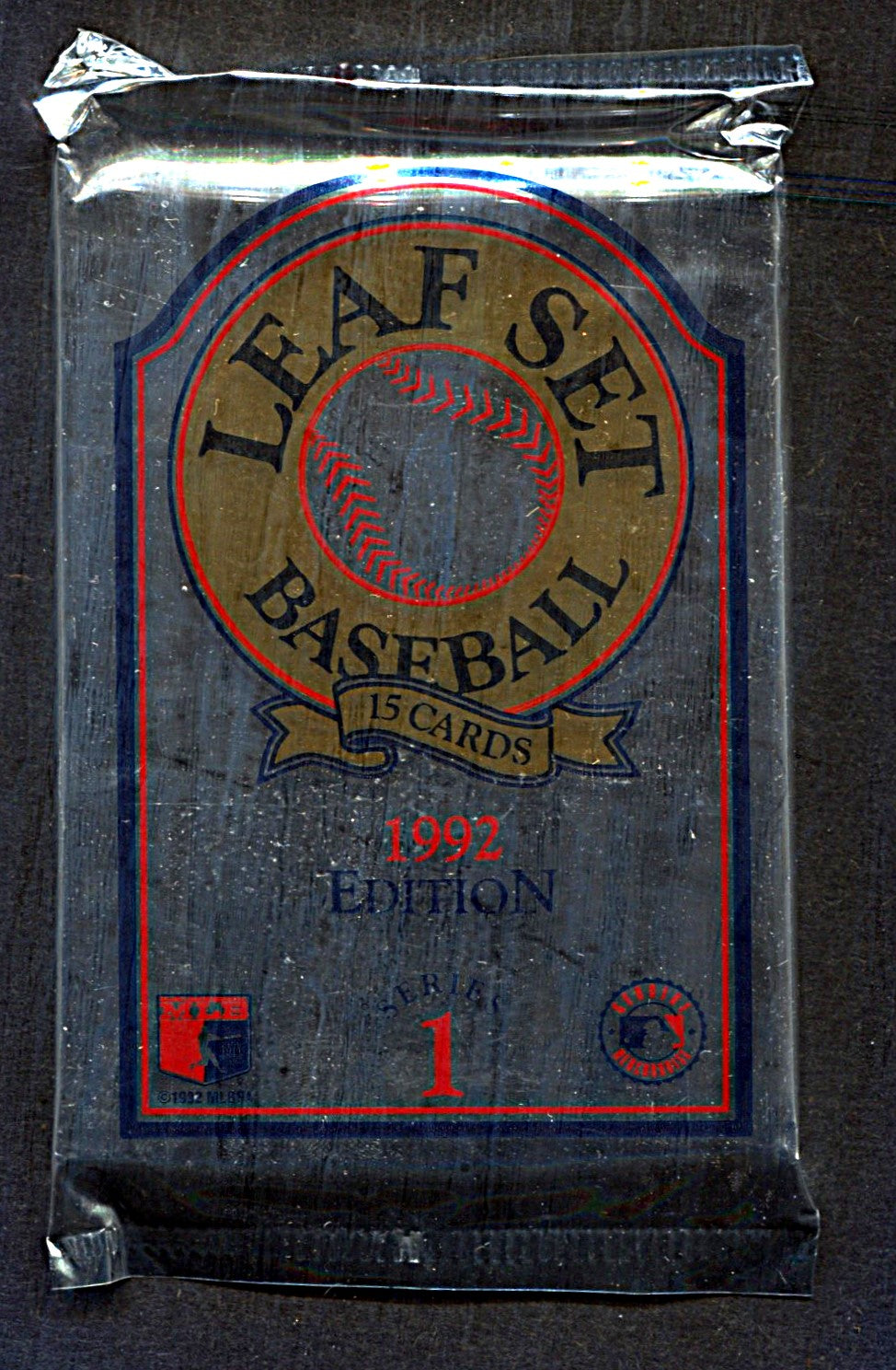 1992 Leaf Baseball Unopened Series 1 Pack (15)