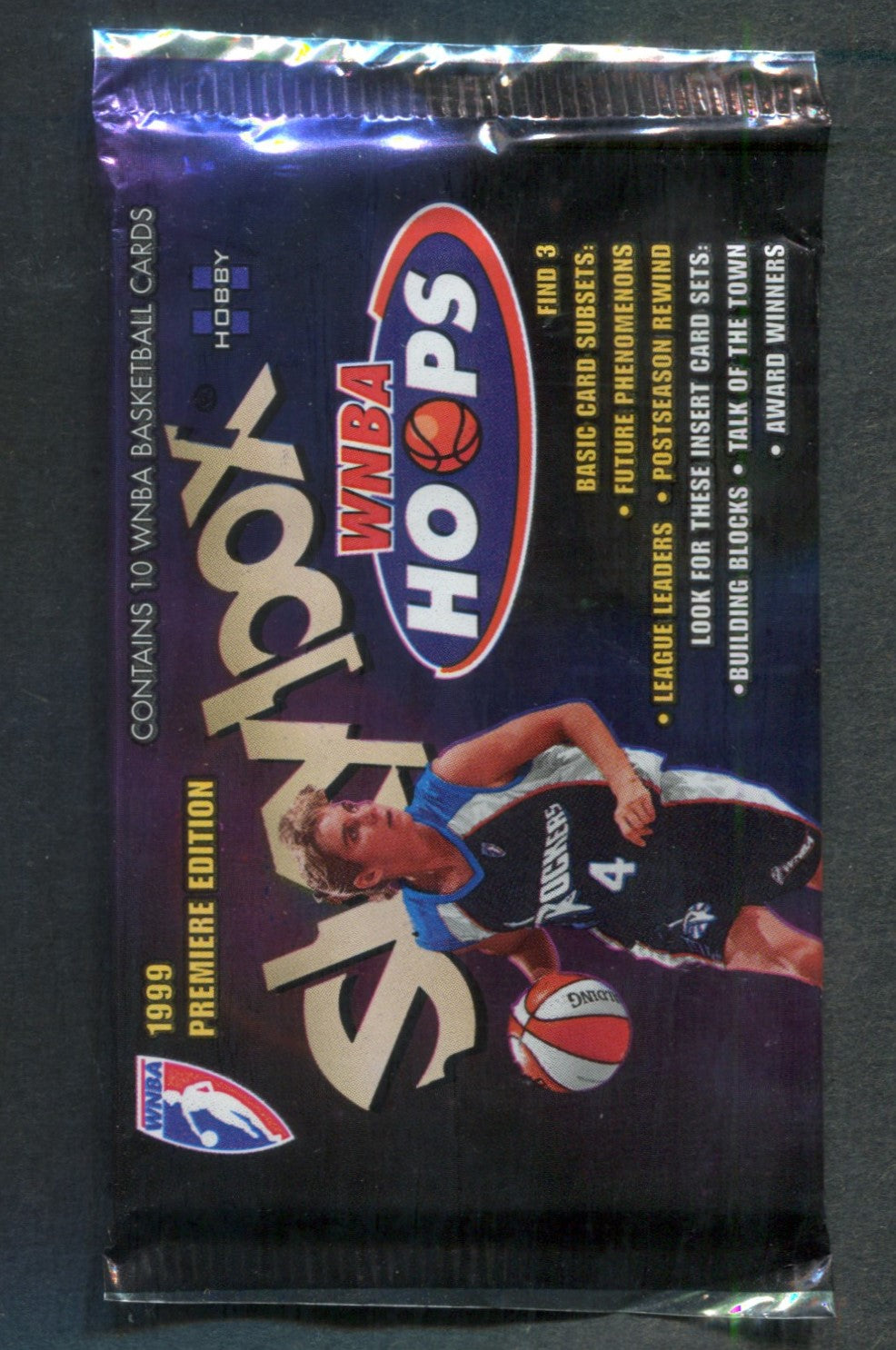1999 Skybox Hoops WNBA Basketball Unopened Pack (Hobby) (10)
