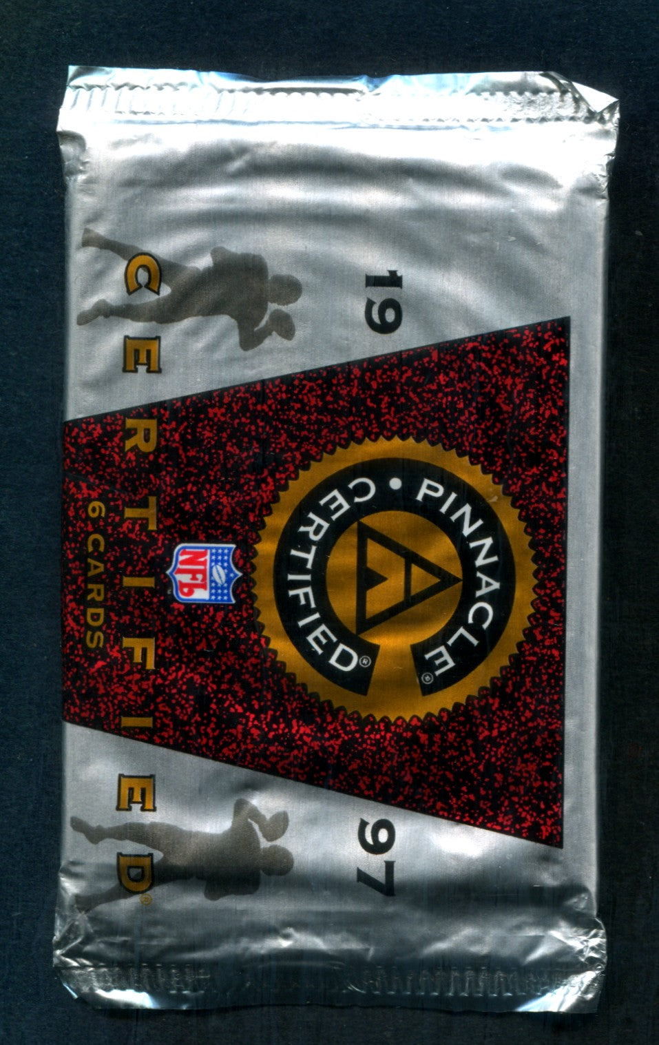 1997 Pinnacle Ceritfied Football Unopened Pack (6)