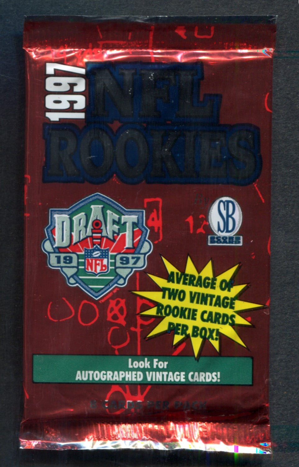 1997 Score Board NFL Rookies Football Unopened Pack (8)