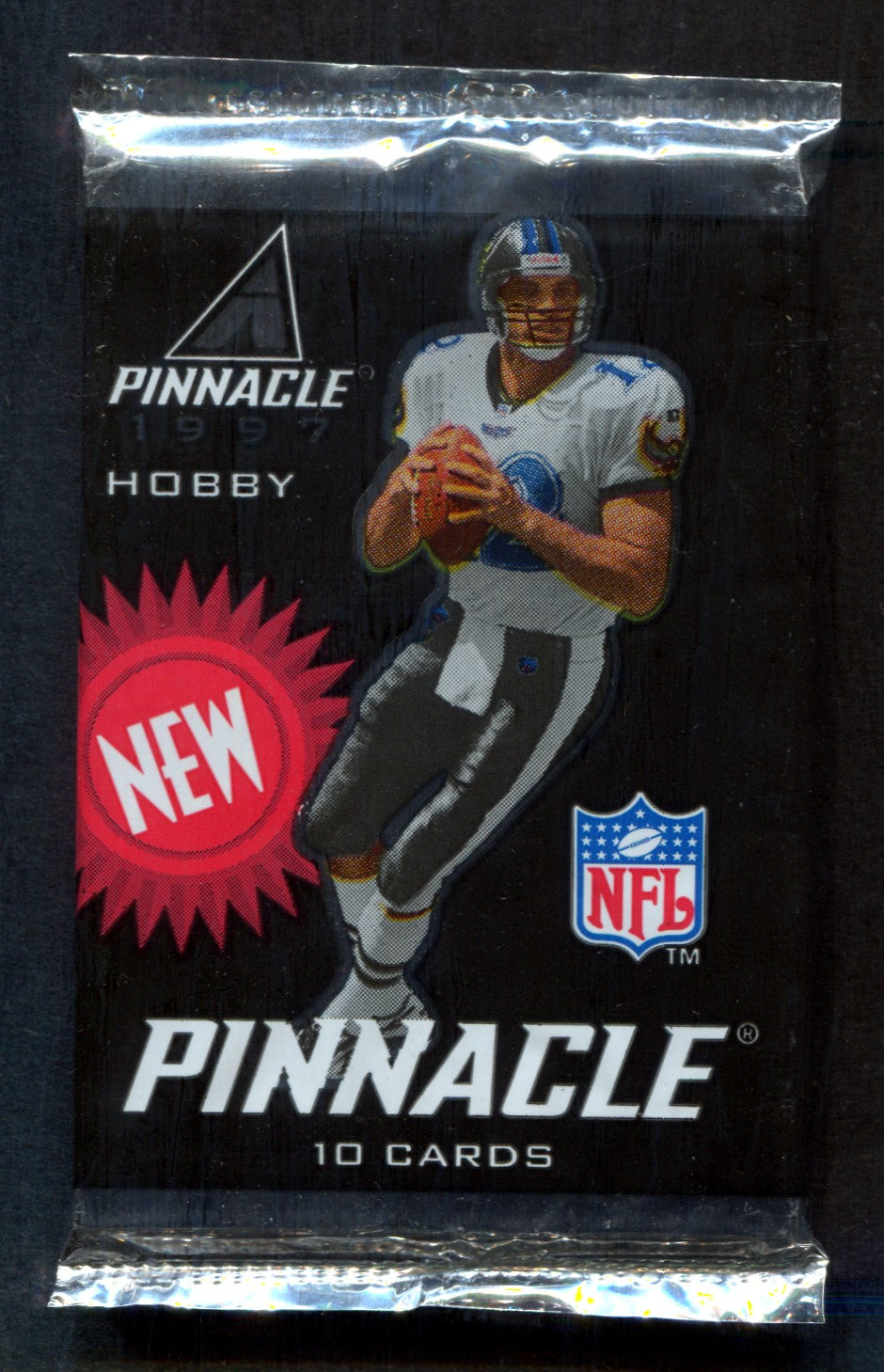 1997 Pinnacle Football Unopened Pack (10)