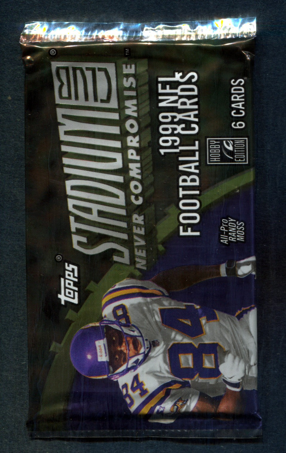 1999 Topps Stadium Club Football Unopened Pack (Hobby) (6)
