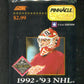 1992/93 Pinnacle Hockey Unopened Super Pack (U.S.A) (Pre-Priced) (27)