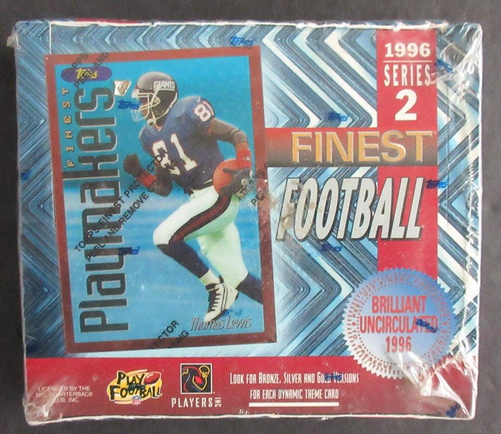 1996 Topps Finest Football Series 2 Box (Retail) (20/)