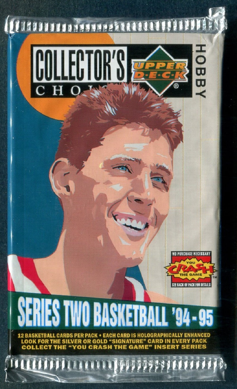 1994/95 Upper Deck Collector's Choice Basketball Unopened Series 2 Pack (Hobby) (12)