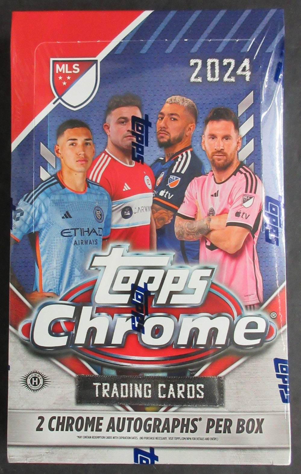 2024 Topps Chrome MLS Major League Soccer Box (Hobby) (20)/4)