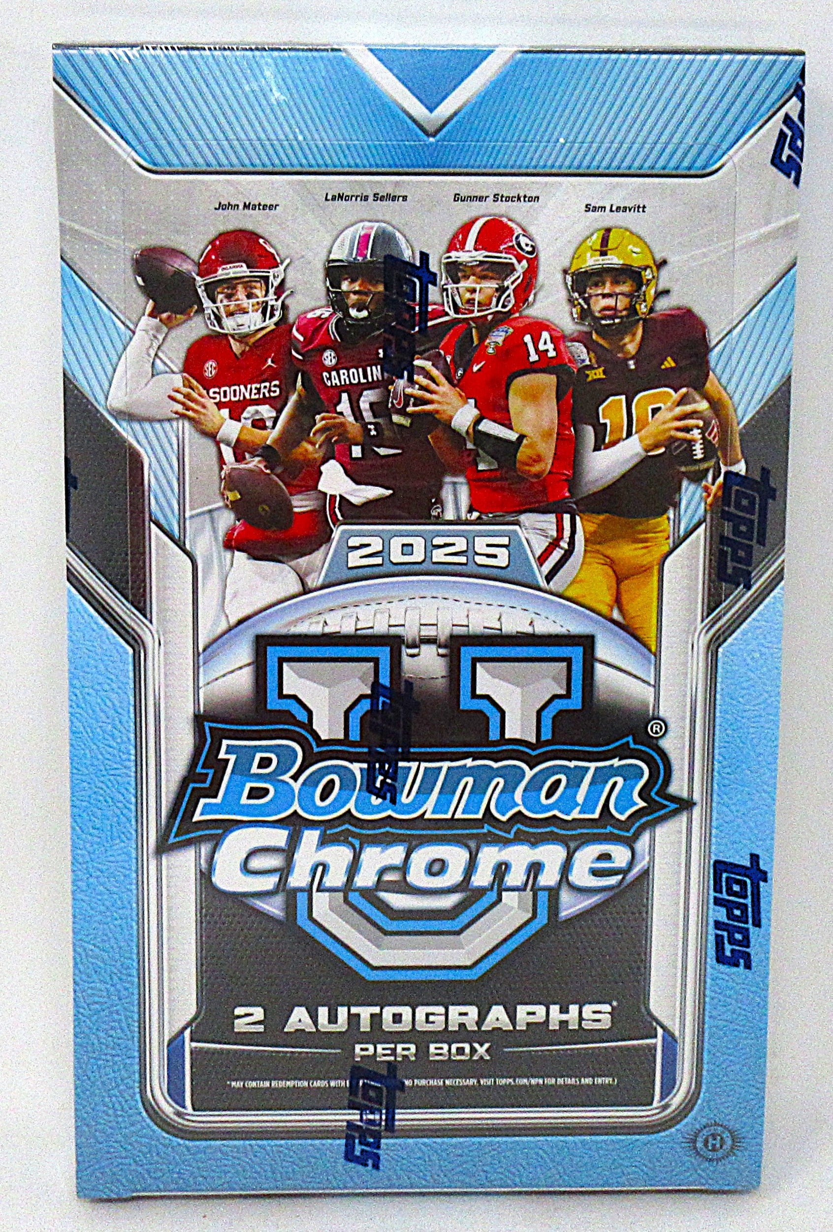 2025 Bowman Chrome University Football Box (Hobby) (20/4)