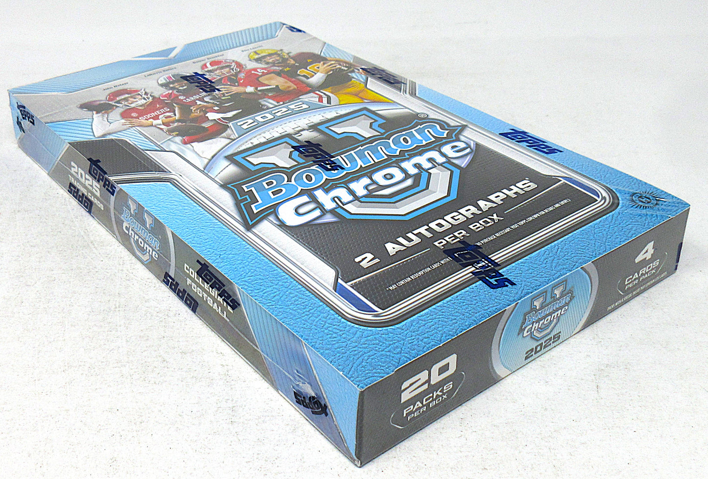 2025 Bowman Chrome University Football Box (Hobby) (20/4)