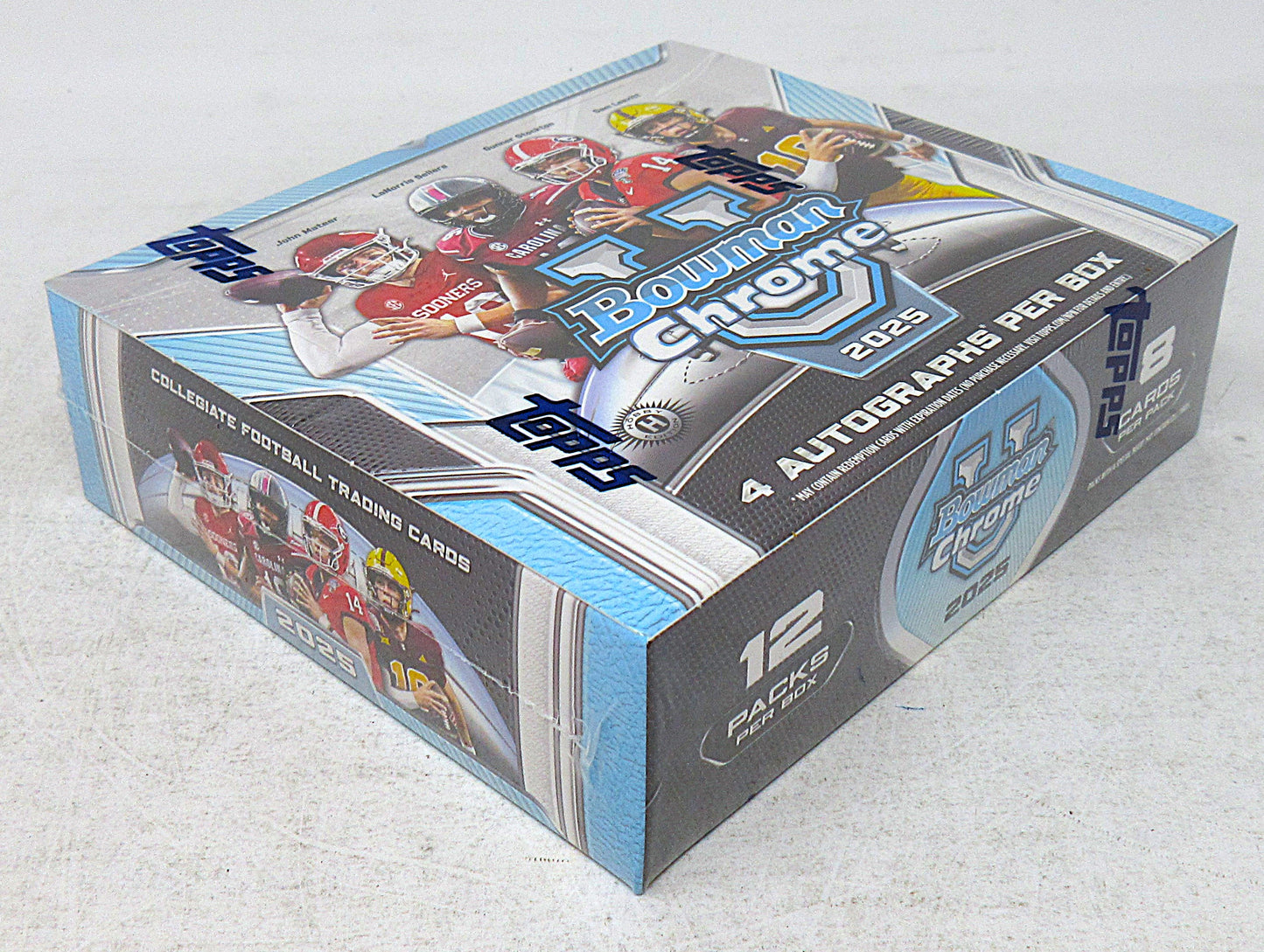 2025 Bowman Chrome University Football Jumbo Box (Hobby) (12/8)