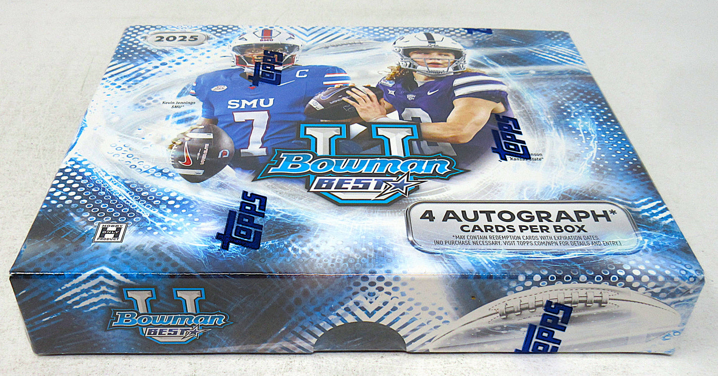 2025 Bowman Best University Football Box (Hobby) (10/4)