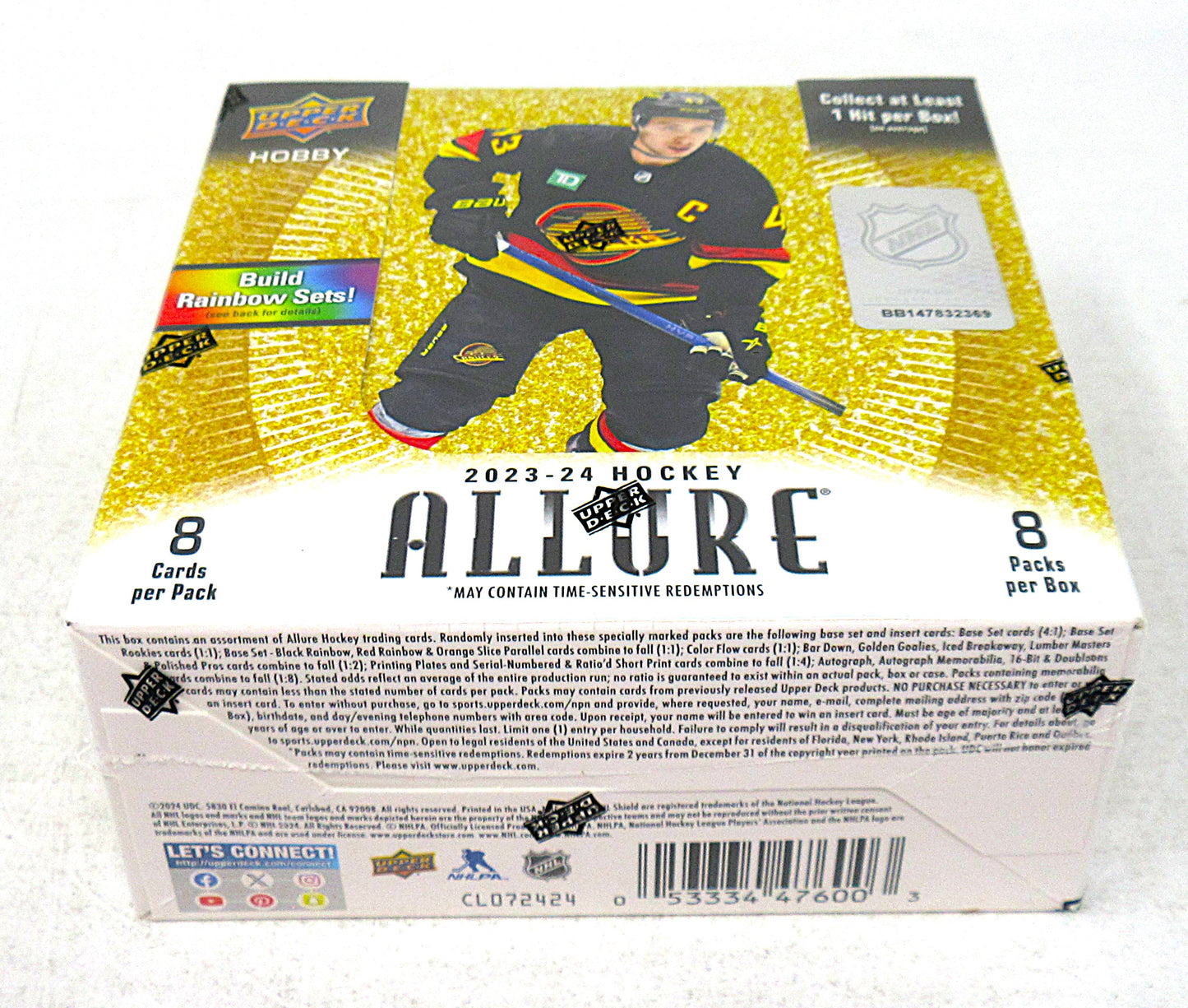 2023/24 Upper Deck Allure Hockey Box (Hobby) (8/8)