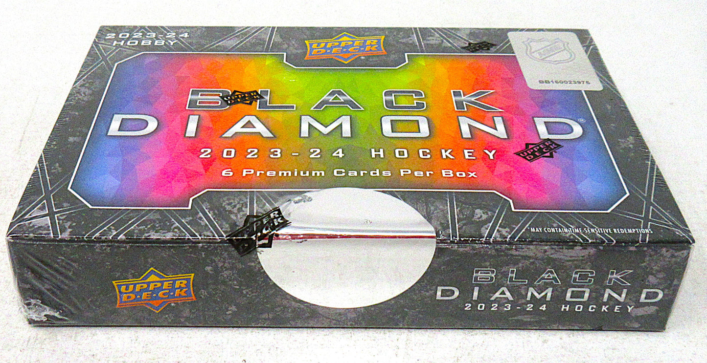 2023/24 Upper Deck Black Diamond Hockey Box (Hobby) (1/6)