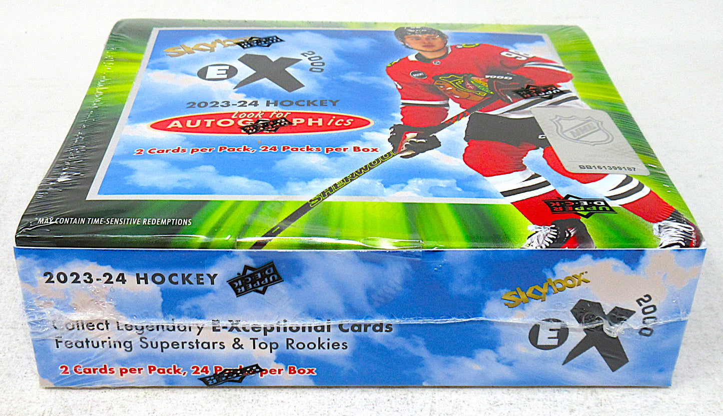 2023/24 Upper Deck Skybox E-X 2000 Hockey Box (Hobby) (24/2)