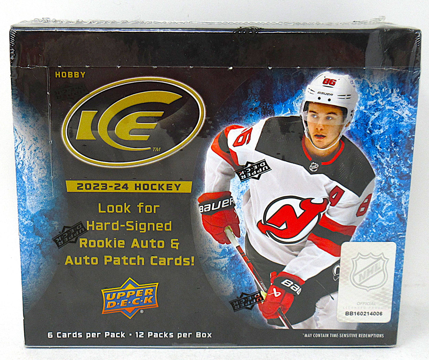 2023/24 Upper Deck Ice Hockey Box (Hobby) (12/6)