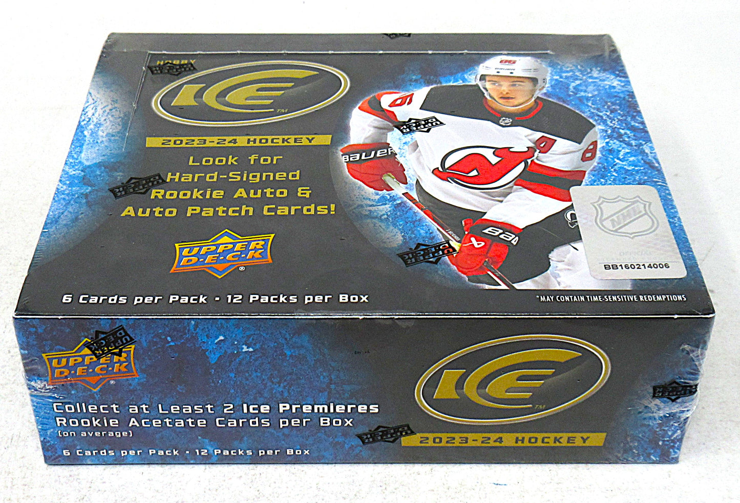 2023/24 Upper Deck Ice Hockey Box (Hobby) (12/6)
