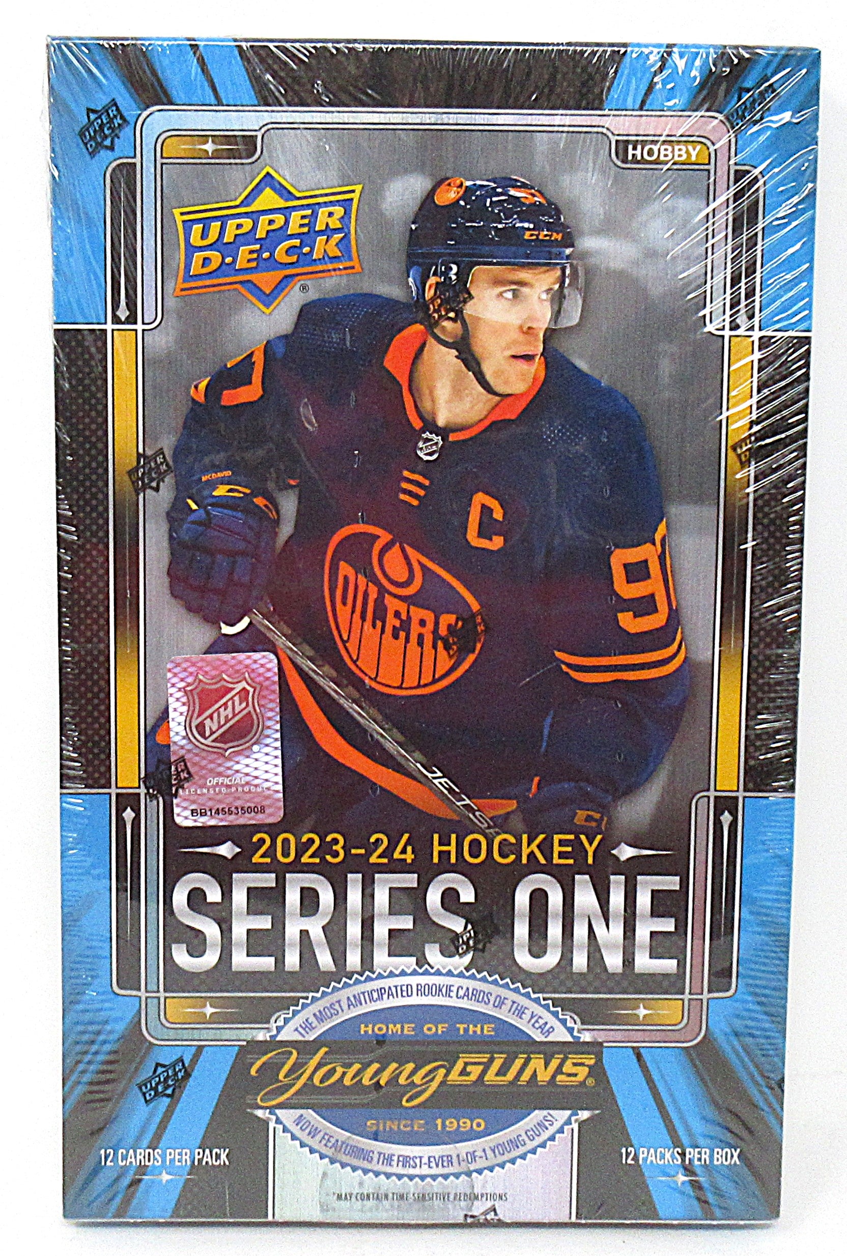 2023/24 Upper Deck Hockey Series 1 Box (Hobby) (12/12)