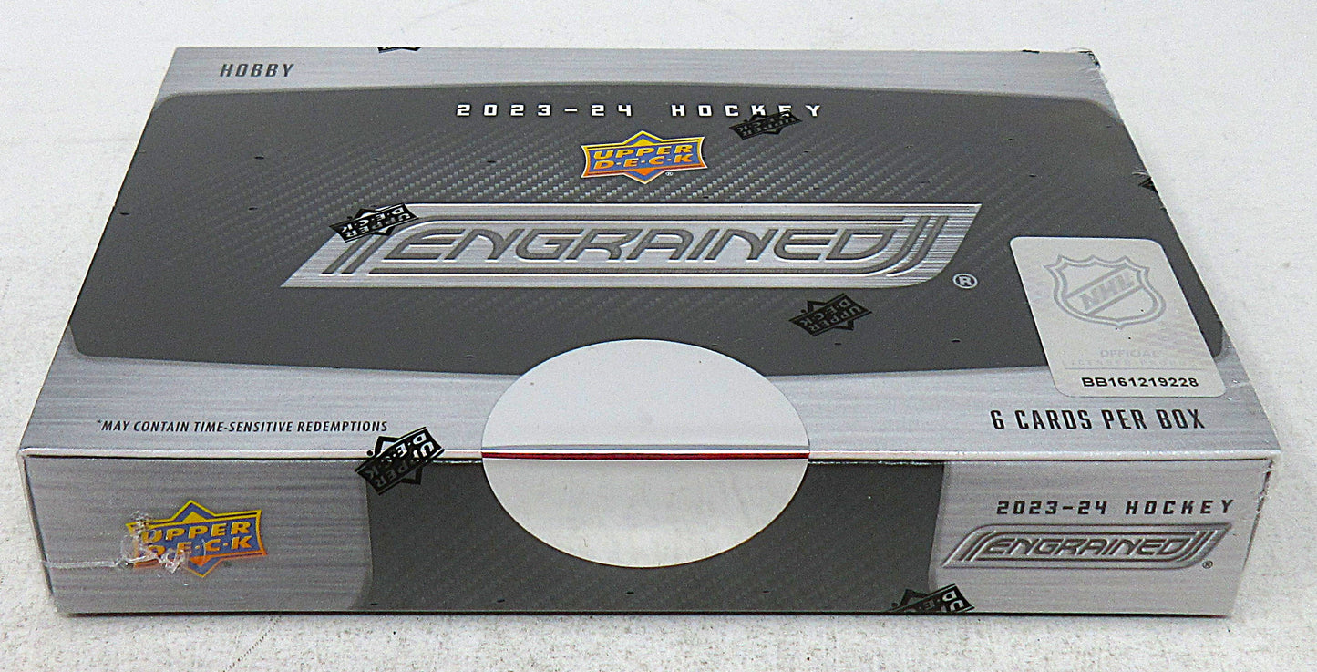 2023/24 Upper Deck Engrained Hockey Box (Hobby) (1/6)