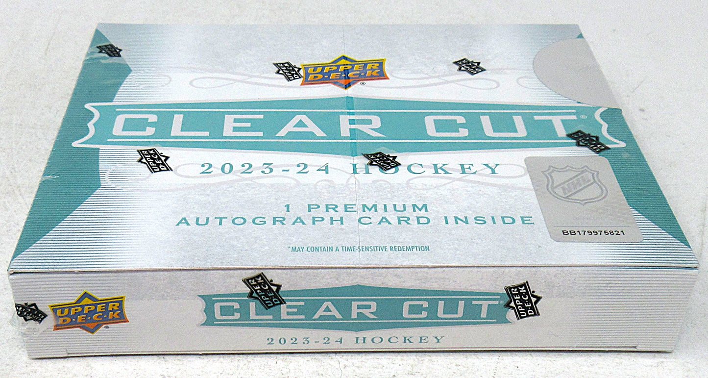 2023/24 Upper Deck Clear Cut Hockey Box (Hobby) (1/1)