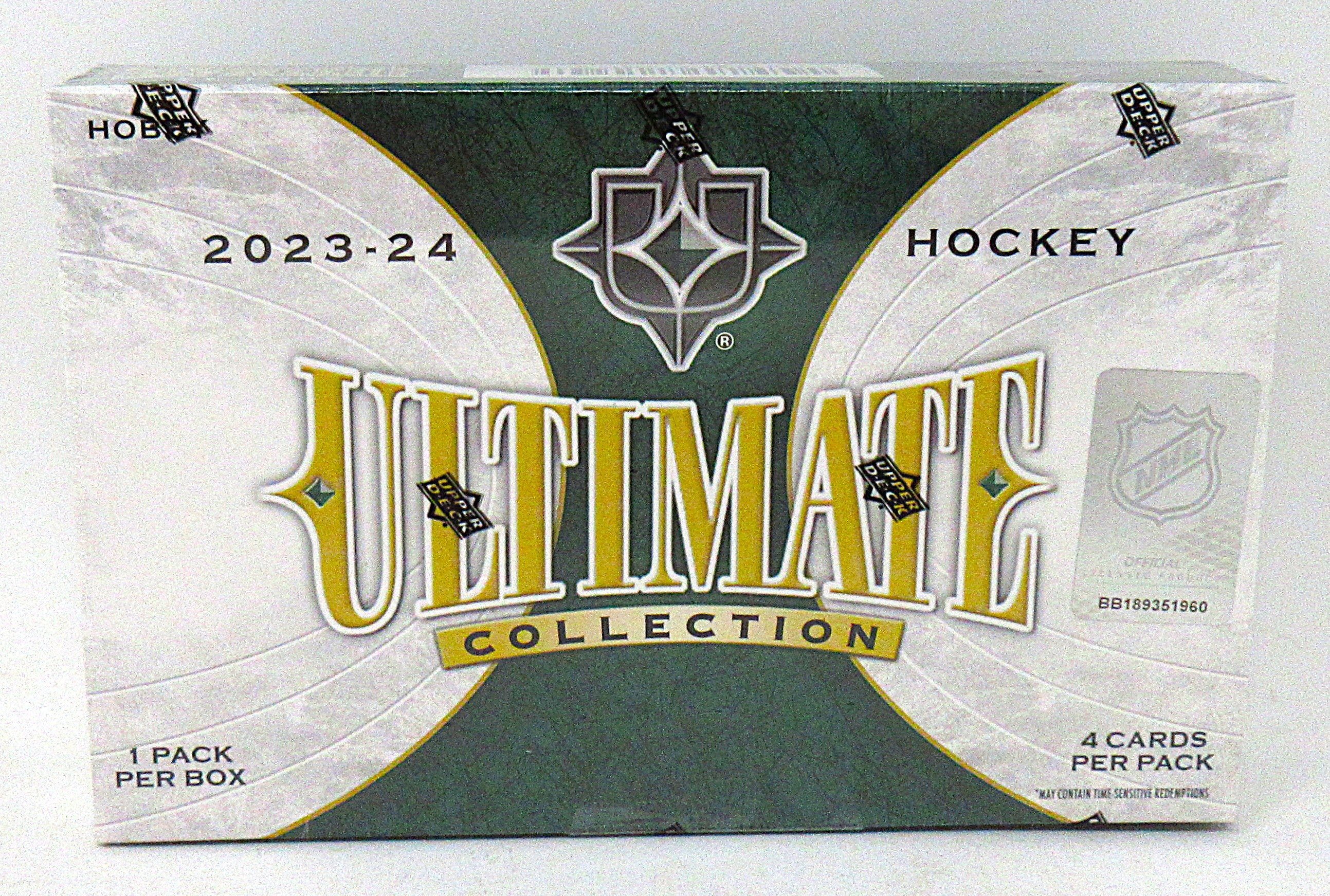 2023/24 Upper Deck Ultimate Collection Hockey Box (Hobby) (1/4)