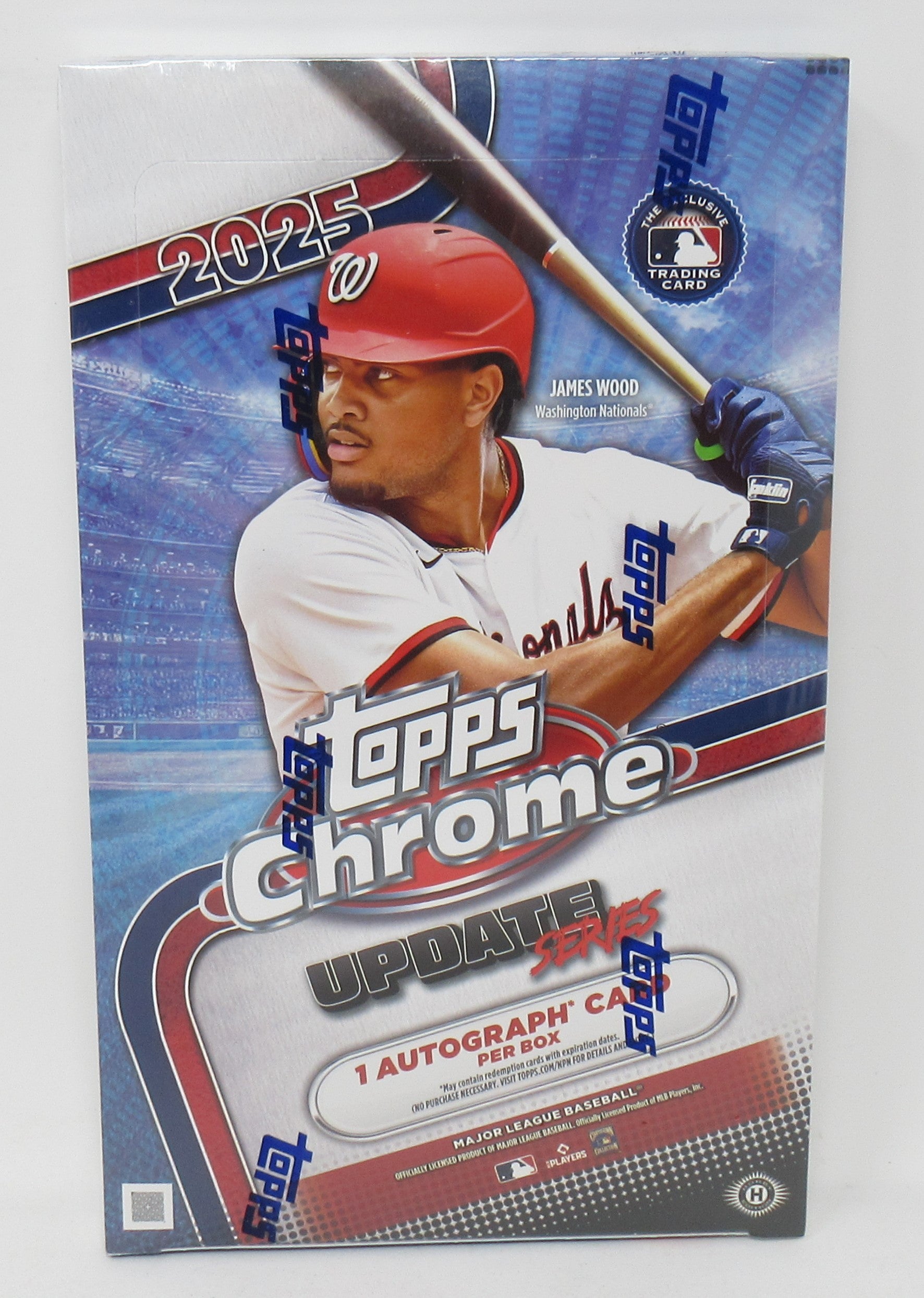 2025 Topps Chrome Baseball Update Series Box (Hobby) (20/4)