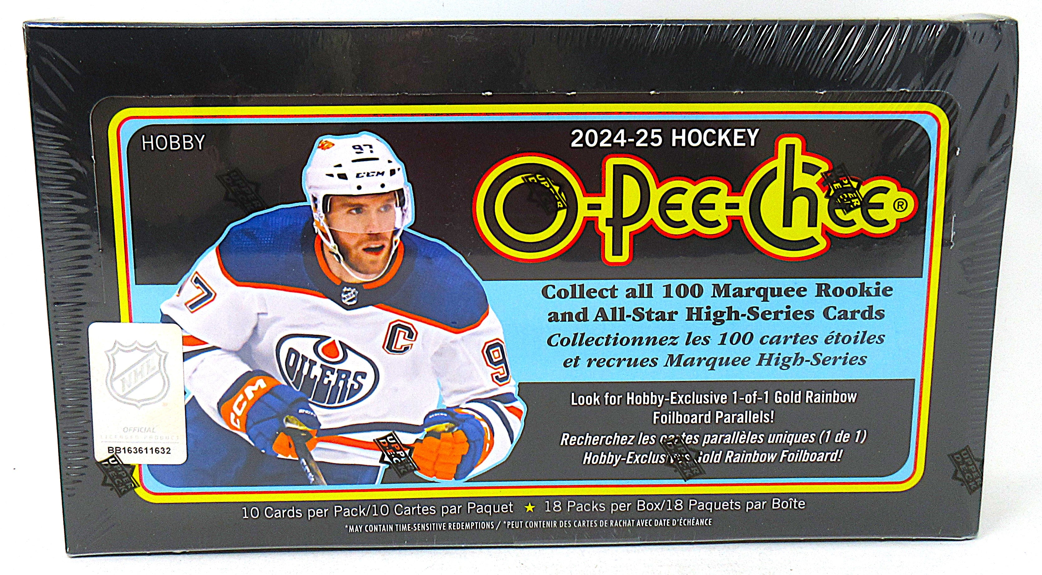 2024/25 Upper Deck OPC O-Pee-Chee Hockey Box (Hobby) (18/10)