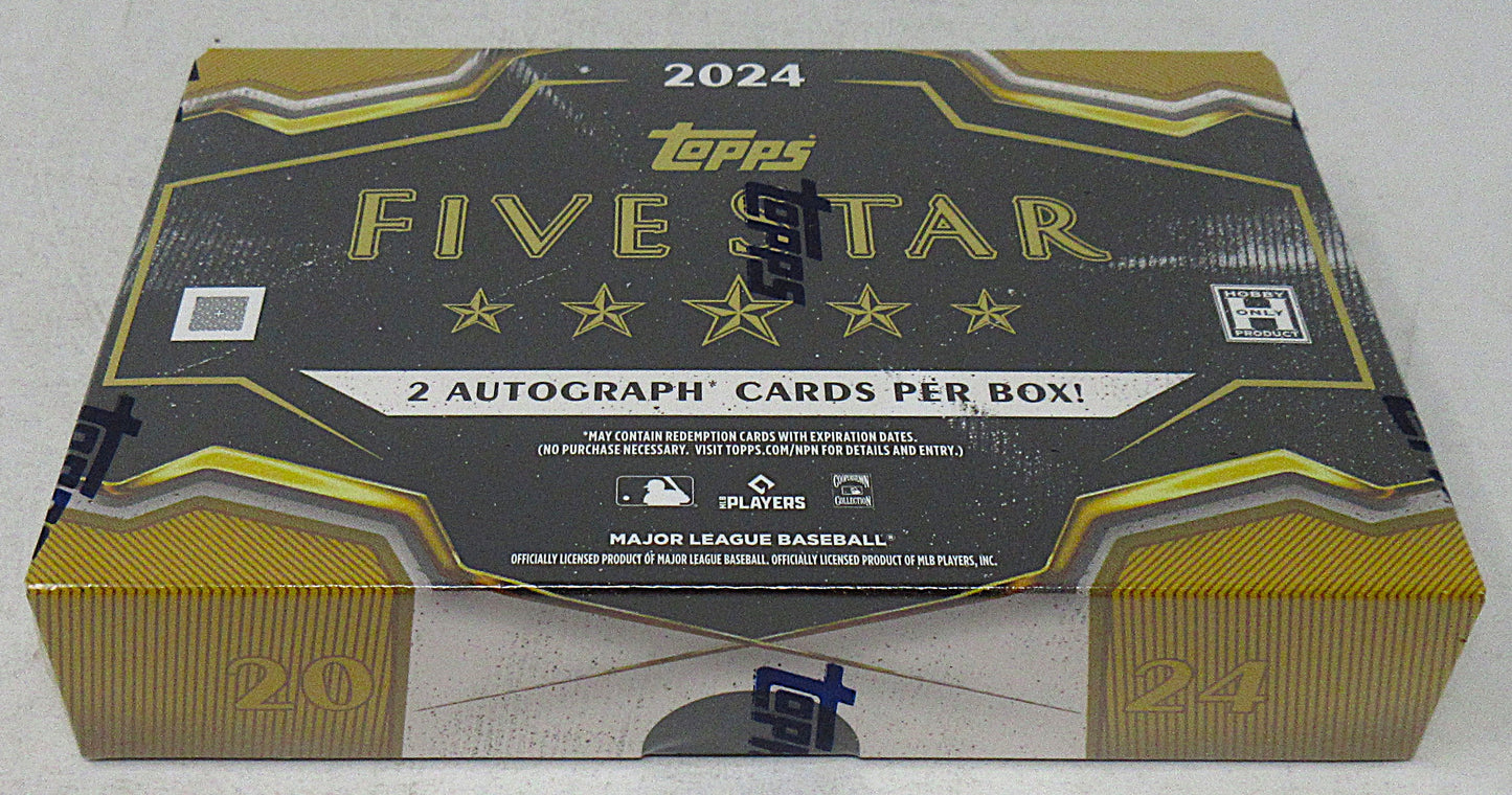 2024 Topps Five Star Baseball Box (Hobby) (1/2)