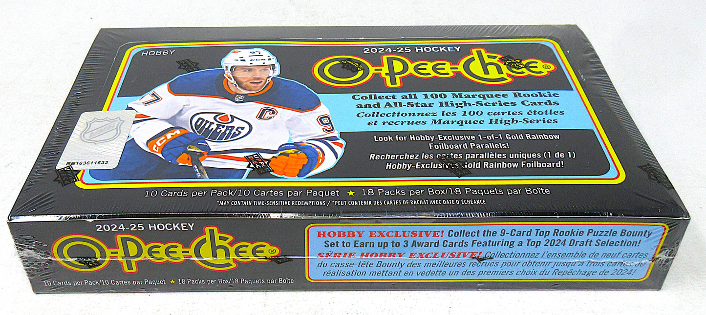 2024/25 Upper Deck OPC O-Pee-Chee Hockey Box (Hobby) (18/10)