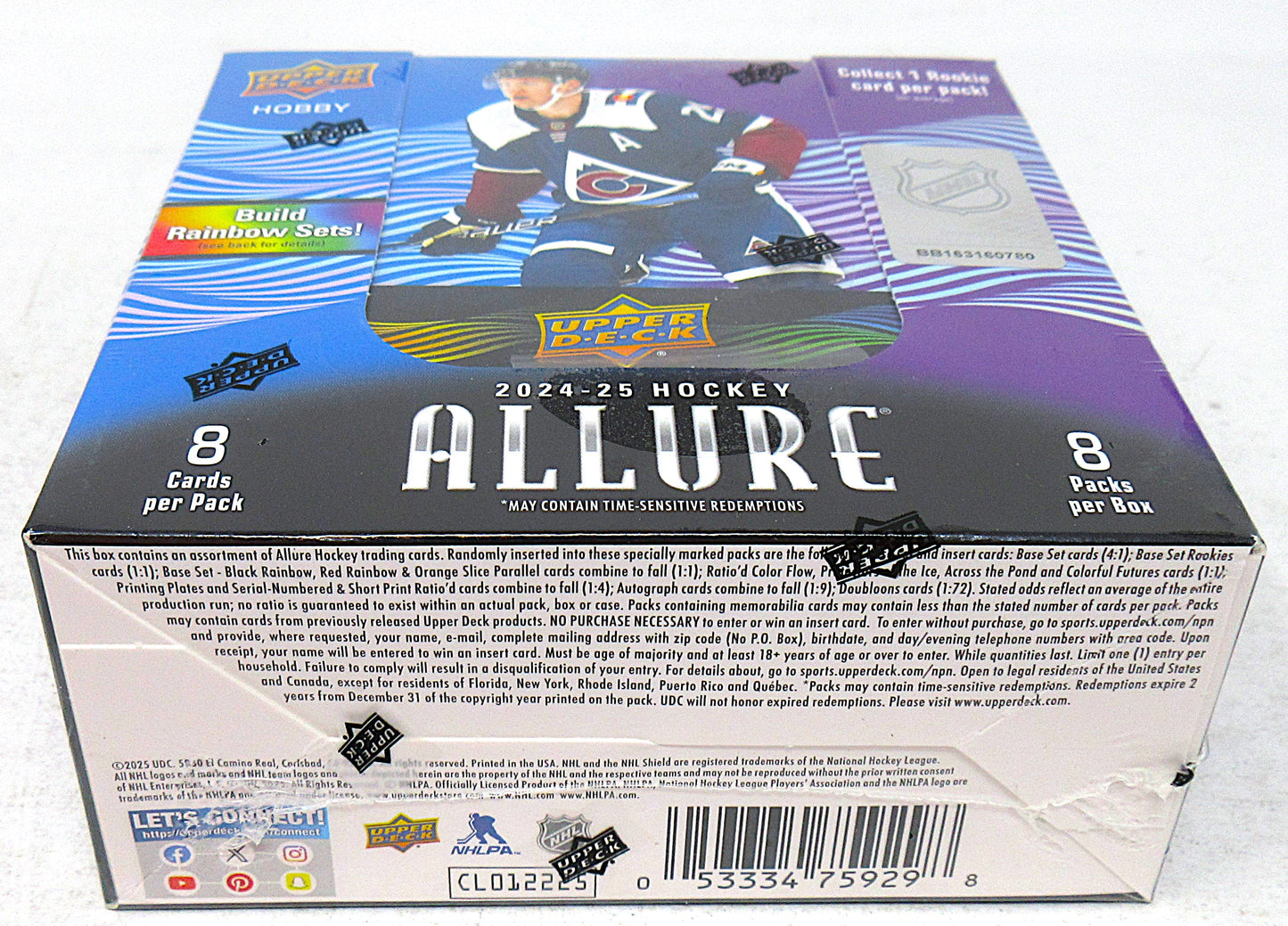 2024/25 Upper Deck Allure Hockey Box (Hobby) (8/8)