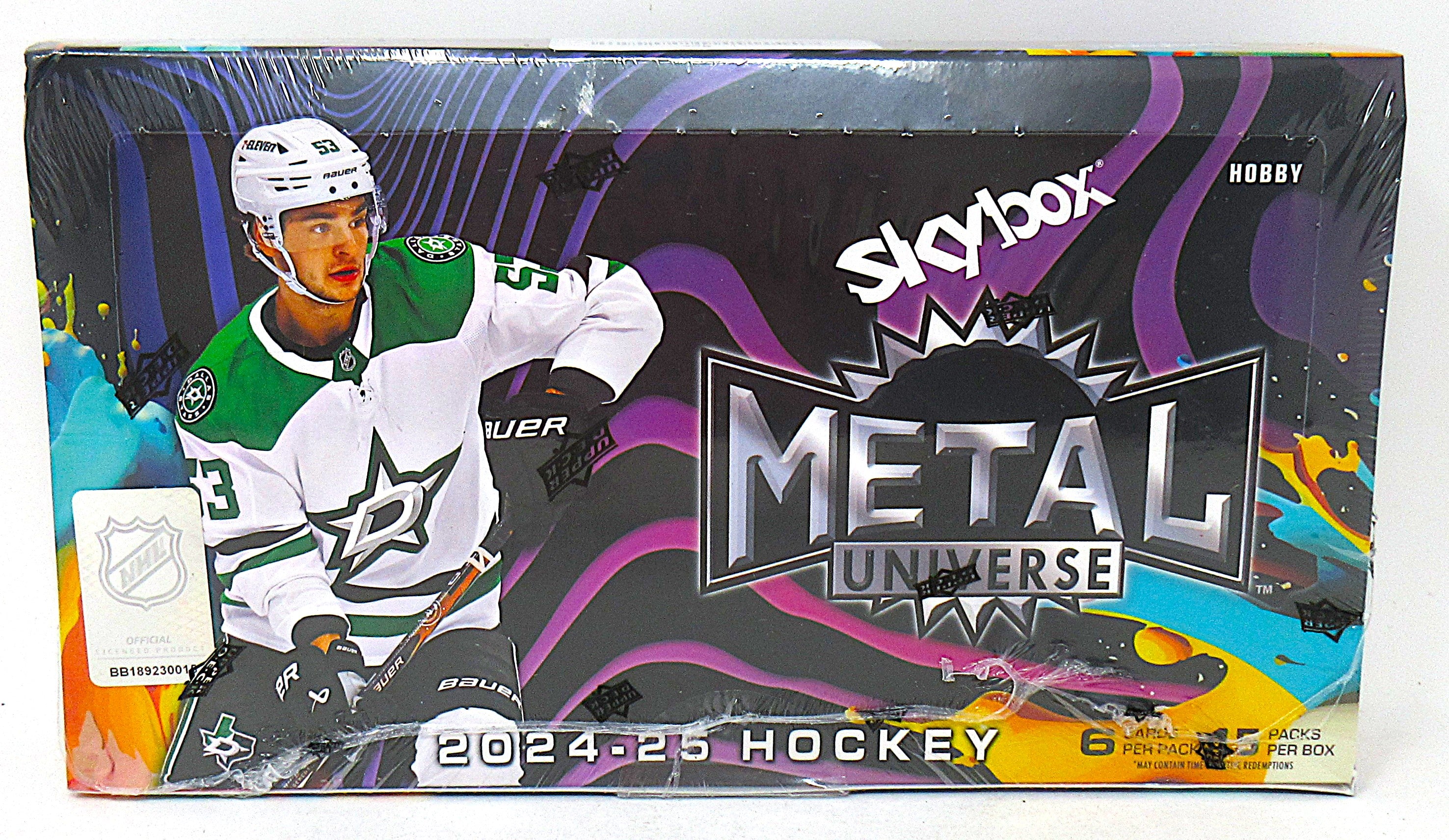 2024/25 Upper Deck Skybox Metal Universe Hockey Box (Hobby) (15/6)