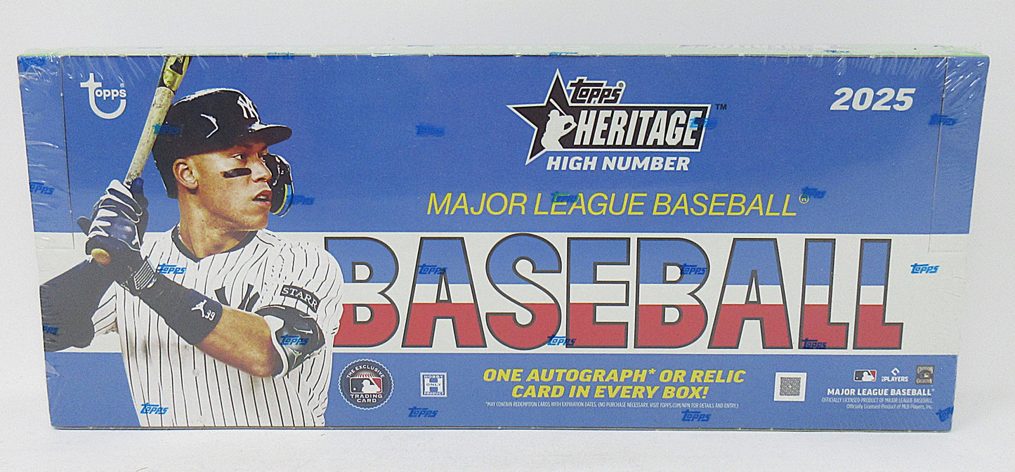 2025 Topps Heritage Baseball High Number Box (Hobby) (24/8)