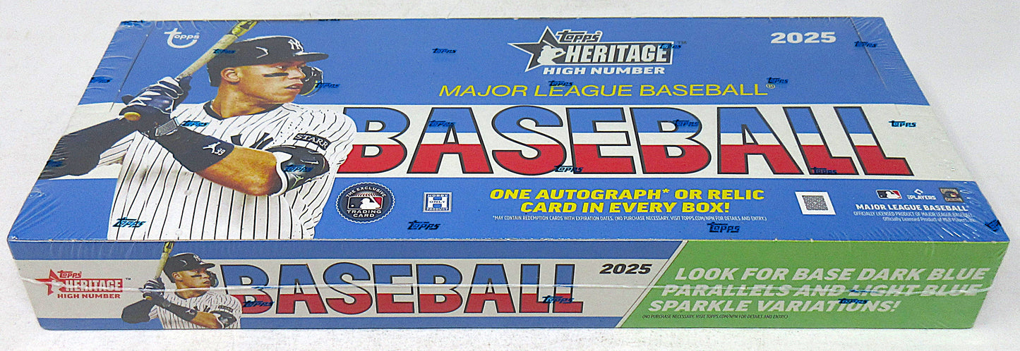 2025 Topps Heritage Baseball High Number Box (Hobby) (24/8)