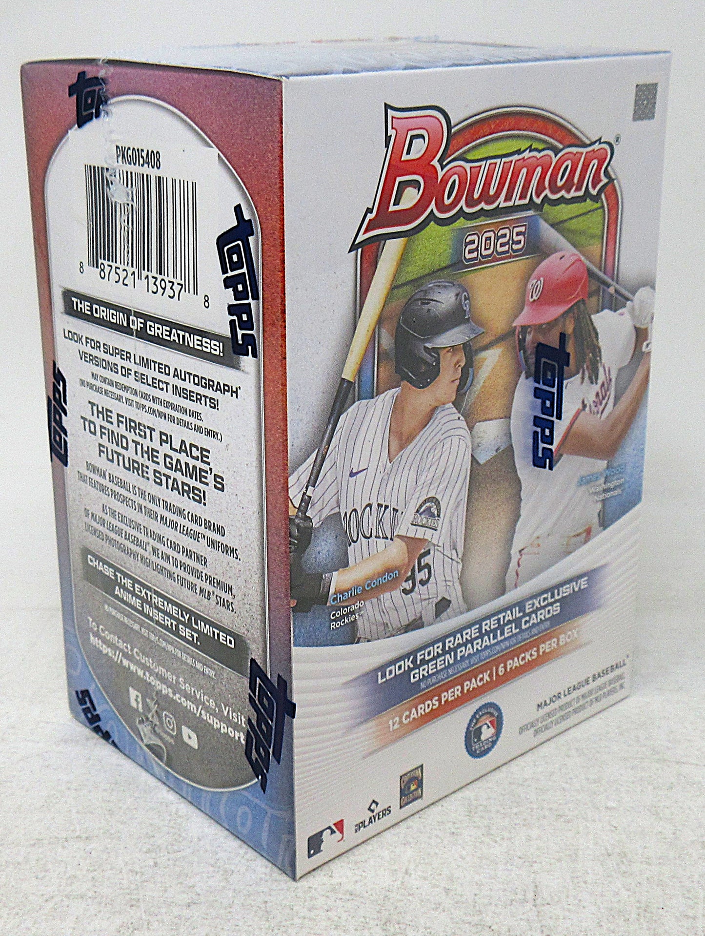2025 Bowman Baseball Blaster Box (6/12)