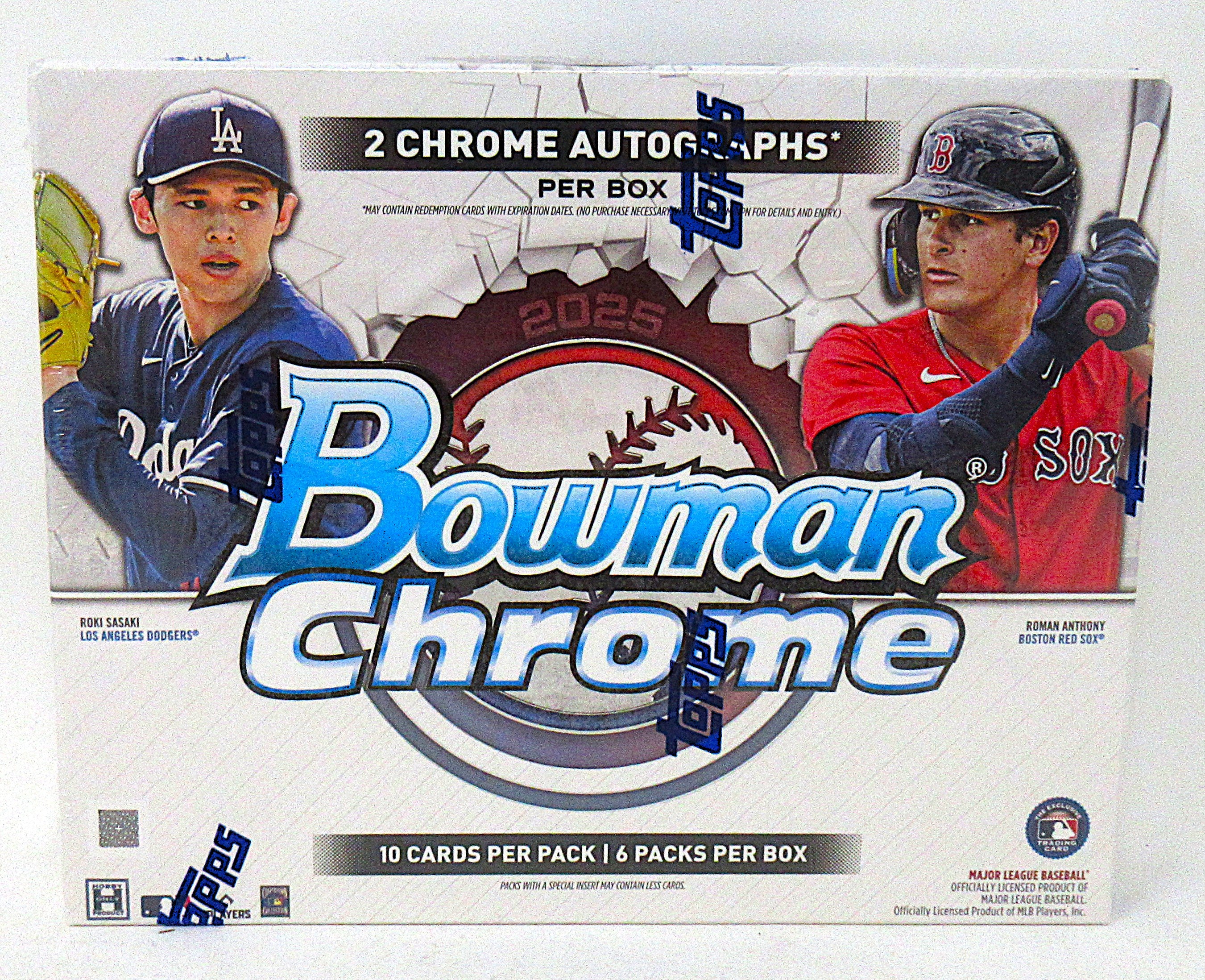2025 Bowman Chrome Baseball Box (Hobby) (6/10)