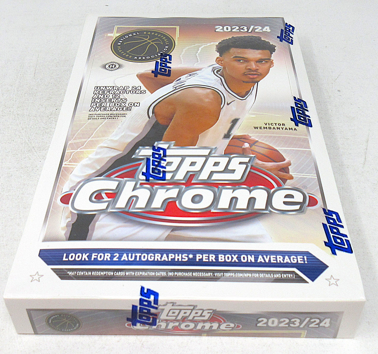 2023/24 Topps Chrome Basketball Box (Hobby) (12/8)