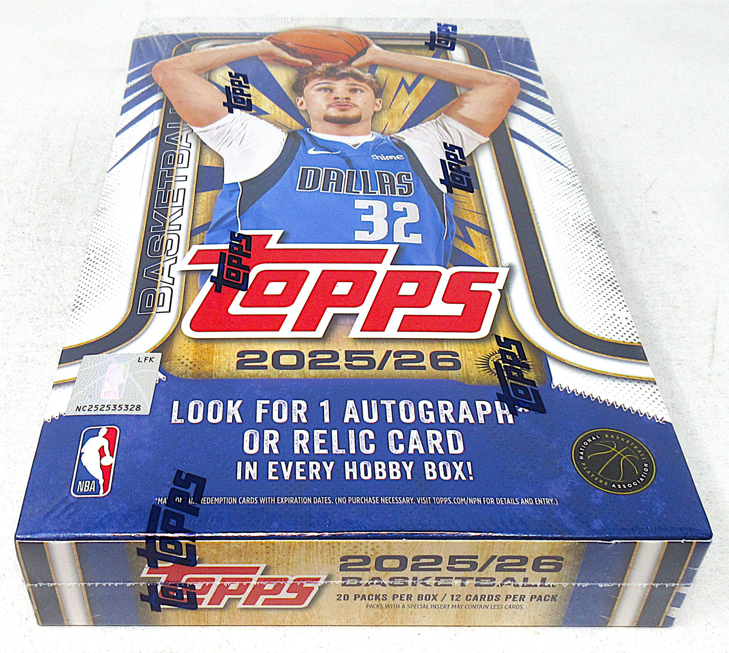 2025/26 Topps Basketball Box (Hobby) (20/12)
