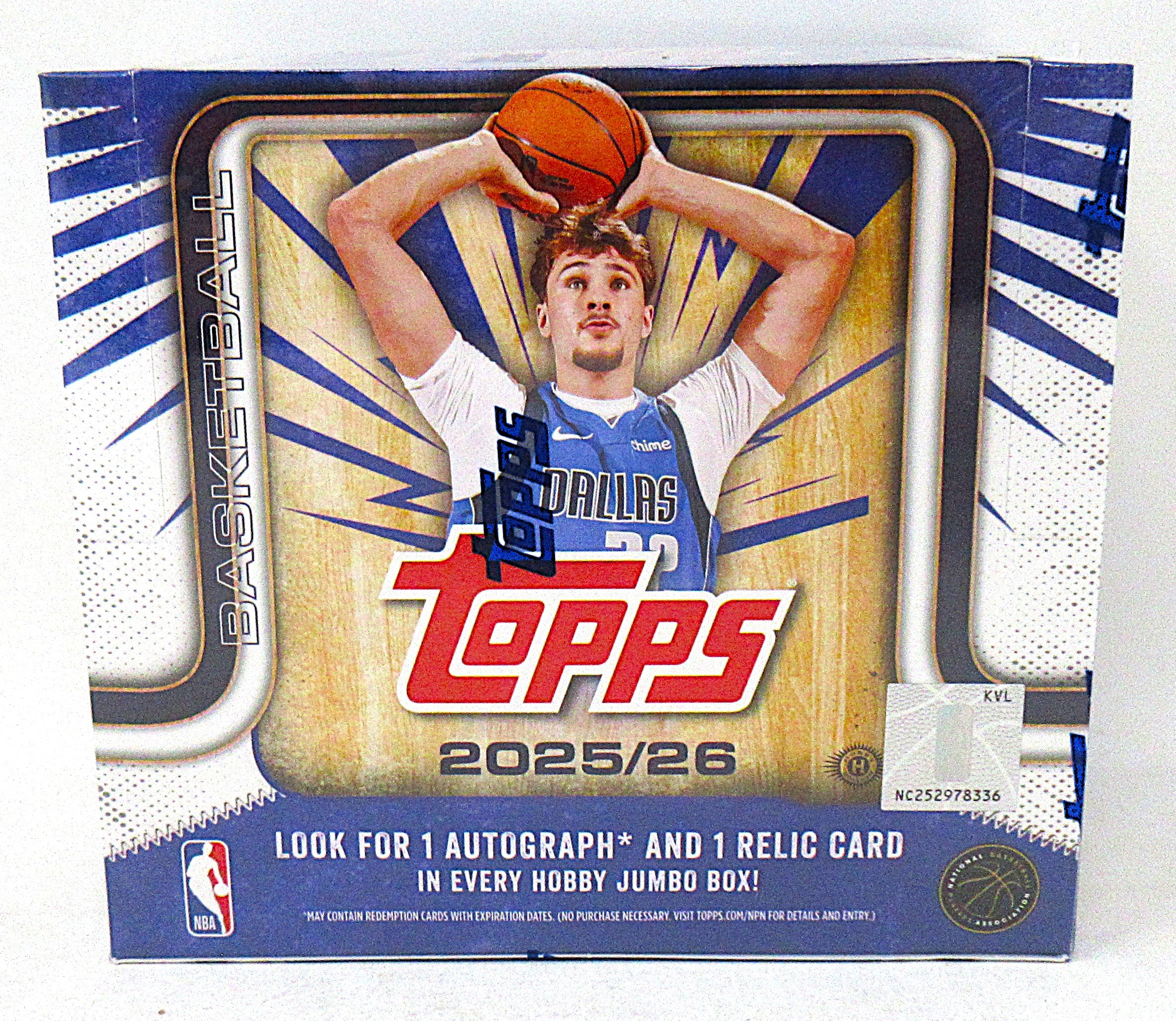 2025/26 Topps Basketball Jumbo Box (Hobby) (10/40)