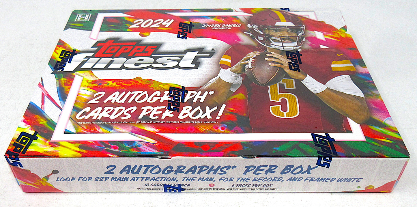 2024 Topps Finest Football Box (Hobby) (6/10)