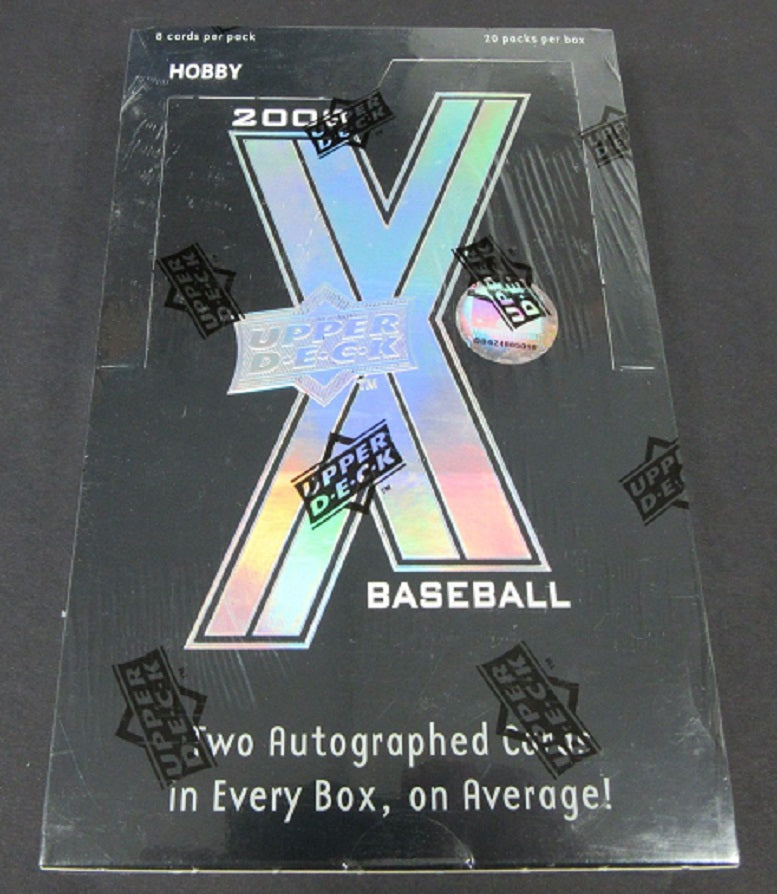 2008 Upper Deck X Baseball Box (Hobby) (20/8)