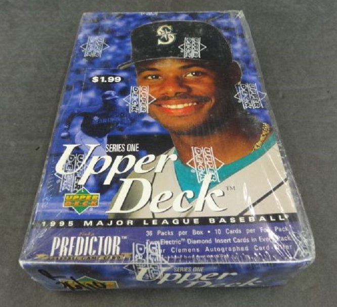 1995 Upper Deck Baseball Series 1 Box (Retail) (Priced) (36/10)