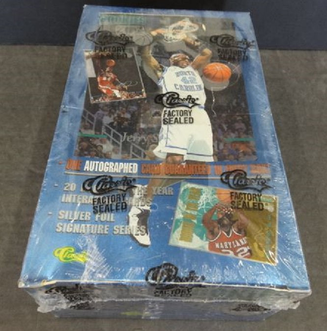 1995 Classic Basketball Rookies Box