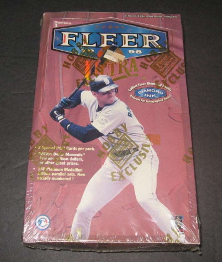 1998 Fleer Ultra Baseball Series 1 Box (Hobby)