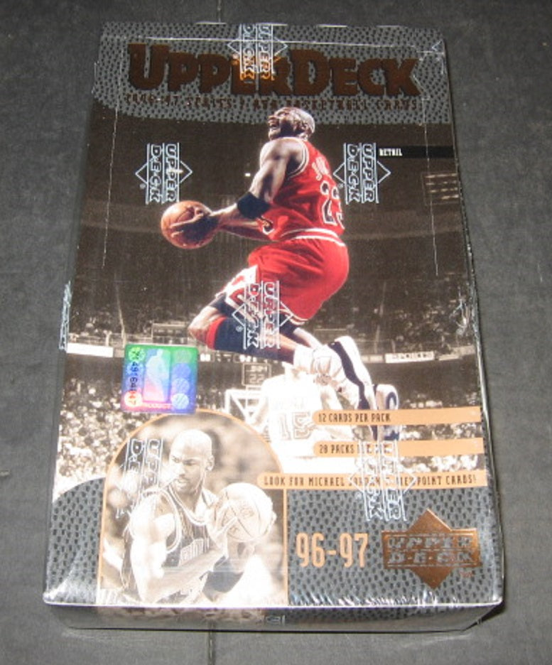 1996/97 Upper Deck Basketball Series 2 Box (Retail) (28/12)