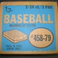 1979 Topps Baseball Unopened Wax Tray Case (2/24)