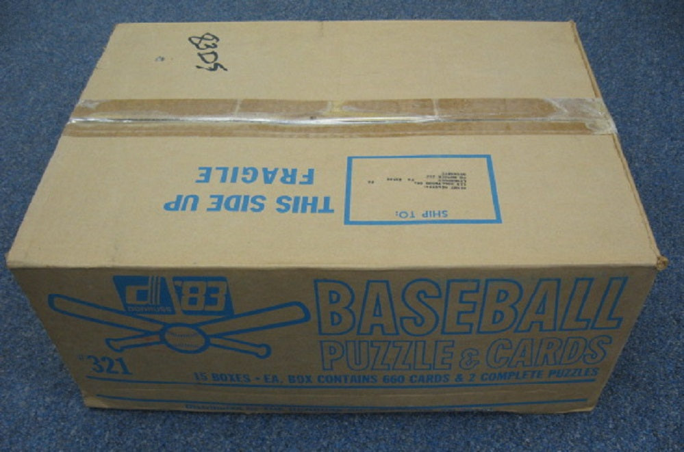 1983 Donruss Baseball Factory Set Case (15 Sets) (Authenticate)