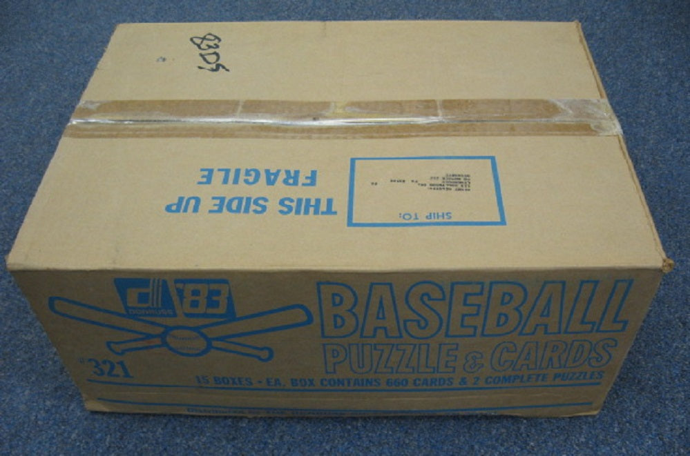 1983 Donruss Baseball Factory Set Case (15 Sets)