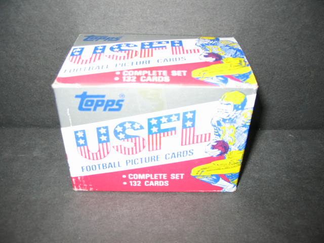 1985 Topps USFL Football Factory Set