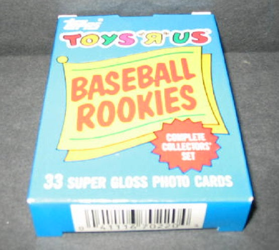 1987 Topps Baseball Toys R Us Rookies Factory Set (33)