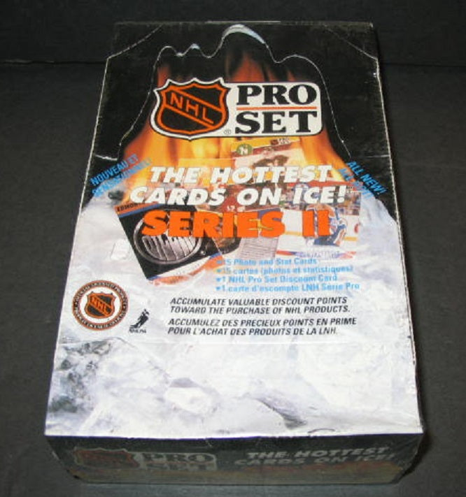 1990/91 Pro Set Hockey Series 2 Box (36/15)