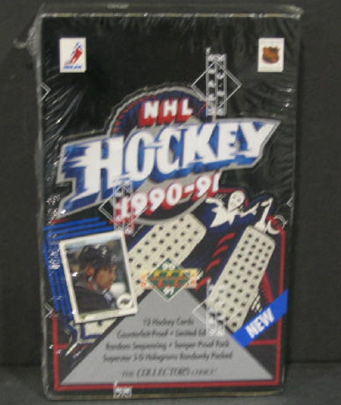 1990/91 Upper Deck Hockey Low Series Box (U.S.)